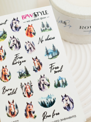 Слайдер-дизайн Лошади символ 2026 из каталога Цветные на любой фон, в интернет-магазине BPW.style